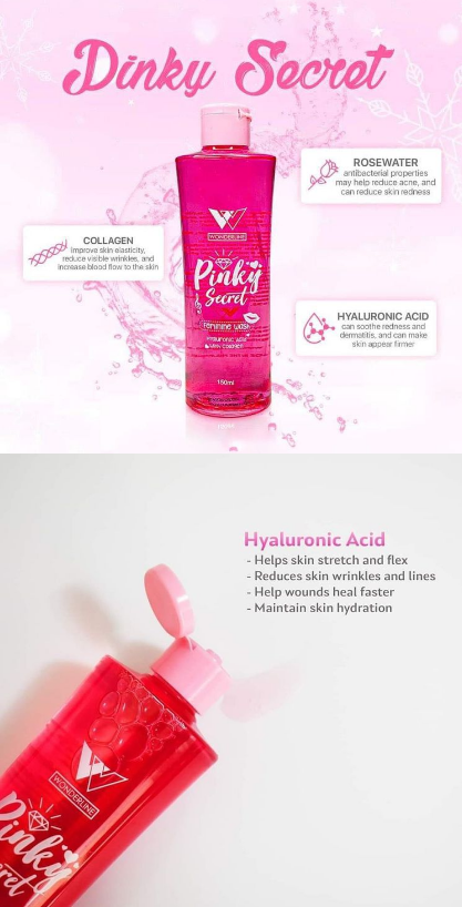 pinky secret feminine wash